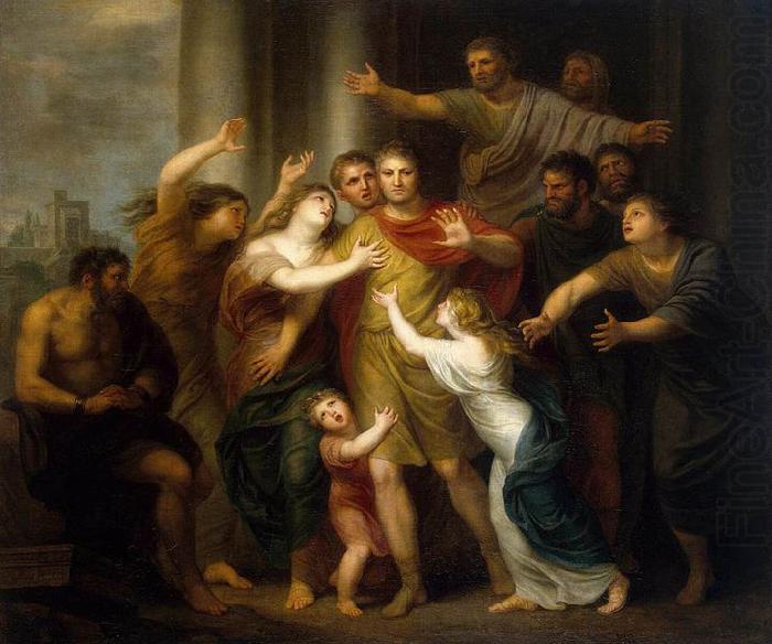 Regulus Returning to Carthage, unknow artist
